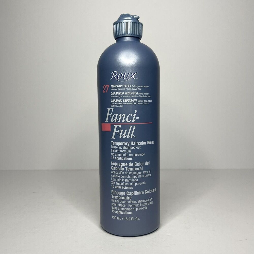 Roux Fanci-Full 27 Tempting Taffy Temporary Haircolor Rinse 15.2 Oz New